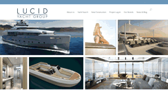 Desktop Screenshot of lucidyacht.com